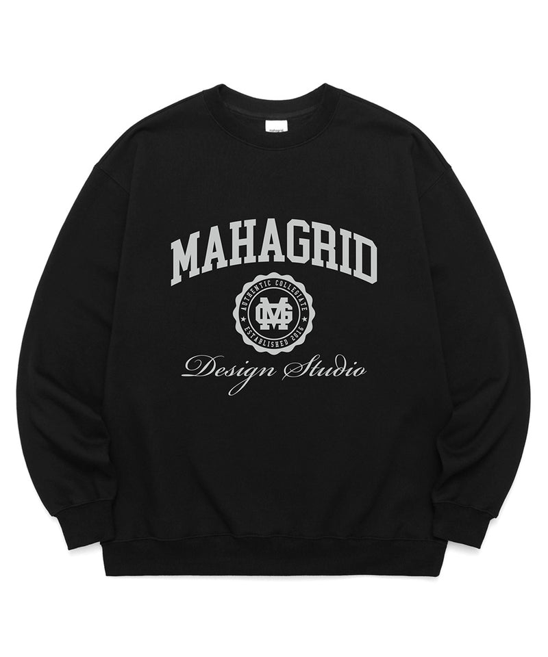 mahagrid (マハグリッド) AUTHENTIC SWEATSHIRT [BLACK]