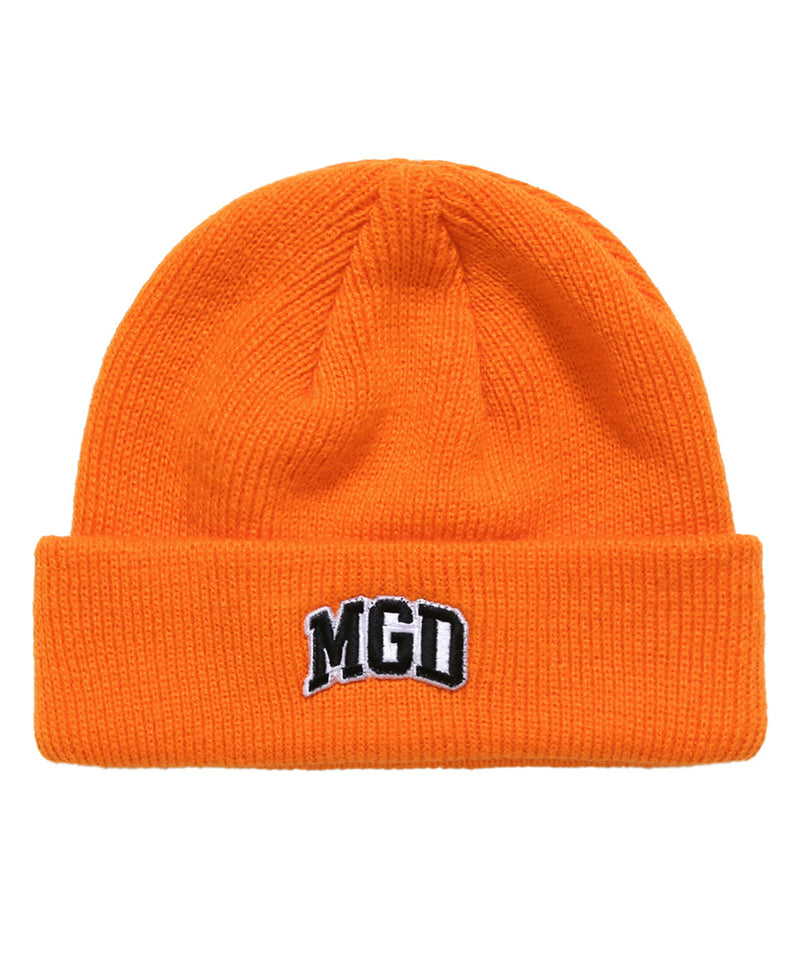 mahagrid (マハグリッド) MGD COLLEGE LOGO BEANIE [ORANGE]