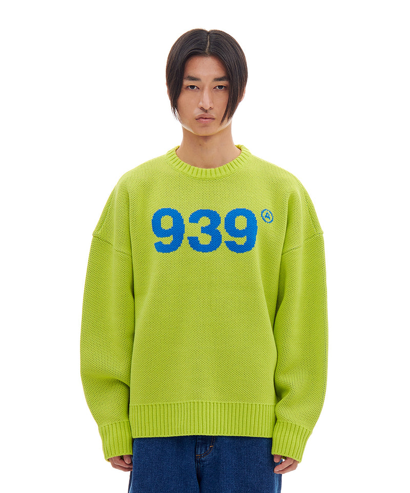 ARCHIVE BOLD (アーカイブボールド)　939 LOGO KNIT (NEON)