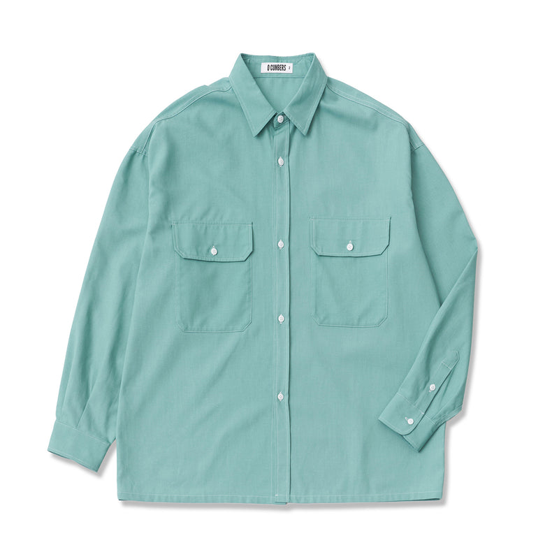 Q CUMBERS (キューカンバース) CPO SHIRTS / Mint