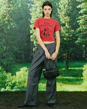 NCOVER（エンカバー）ENGLISH SHEEP DOG CROP TSHIRT-PINK