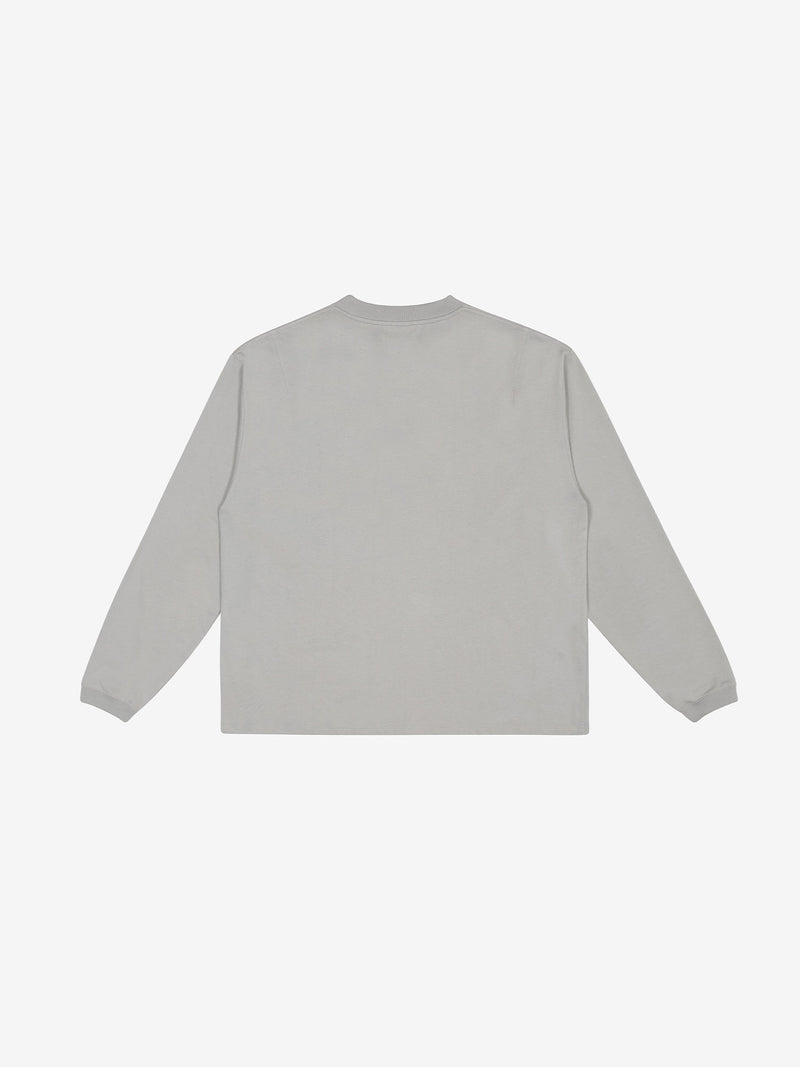 ディープリーク(DPRIQUE) CLASSIC LONG SLEEVE T-SHIRT - LIGHT GREY