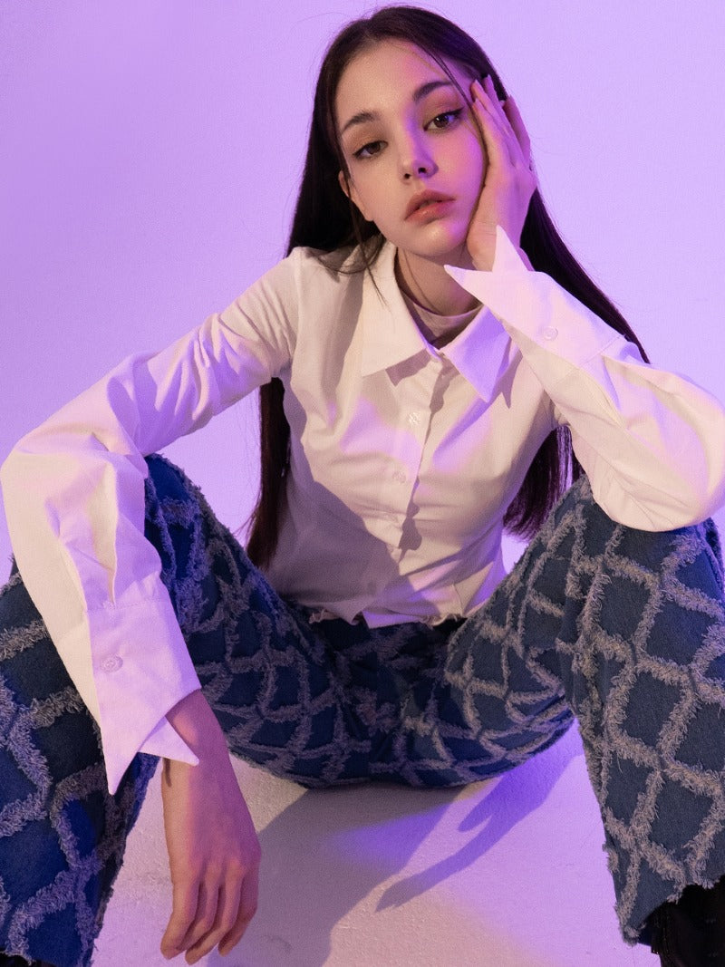 BABLETWO  (ビーエーブルトゥー)        Sofi Shirts (WHITE)