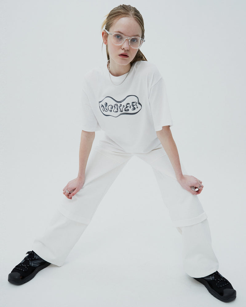 NCOVER（エンカバー）ORIGINAL 3D SPACE TSHIRT-WHITE