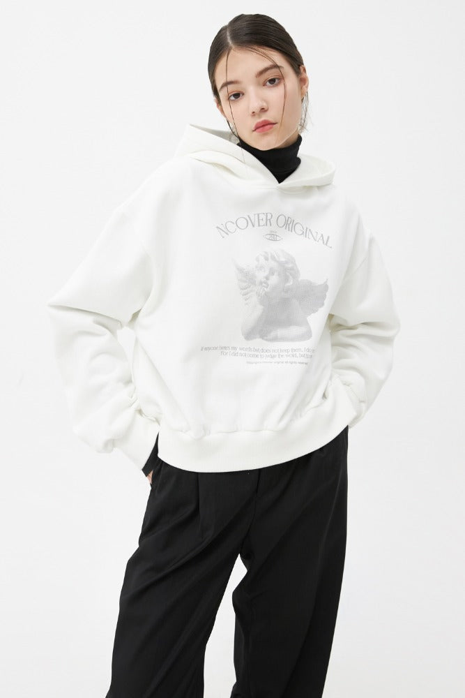 NCOVER（エンカバー）PLASTER CAST HOODIE-WHITE