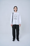 オーワイ(OY) TWIN ODOLLY LONG SLEEVE-WHITE