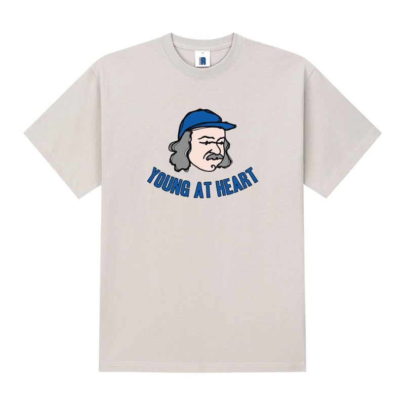 RADINEO (ラディネオ)　Young at heart, beige short-sleeved T-shirt