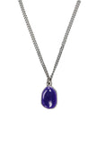 BLACKPURPLE (ブラックパープル) pebble necklace _purple