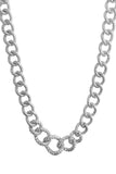 BLACKPURPLE (ブラックパープル)  Rev Swallow Chain Necklace