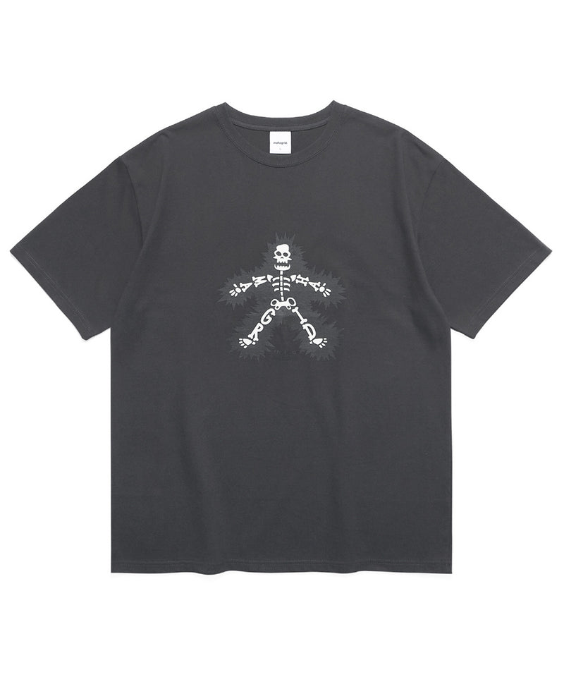 mahagrid (マハグリッド) SKELETON TEE [CHARCOAL]