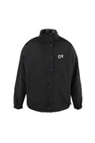 オーワイ(OY) CHECK LOGO REVERSIBLE JACKET-BLACK