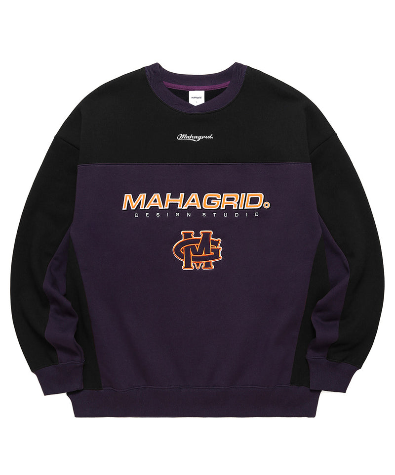 mahagrid (マハグリッド) LEAGUE PLAYER SWEATSHIRT [PURPLE]
