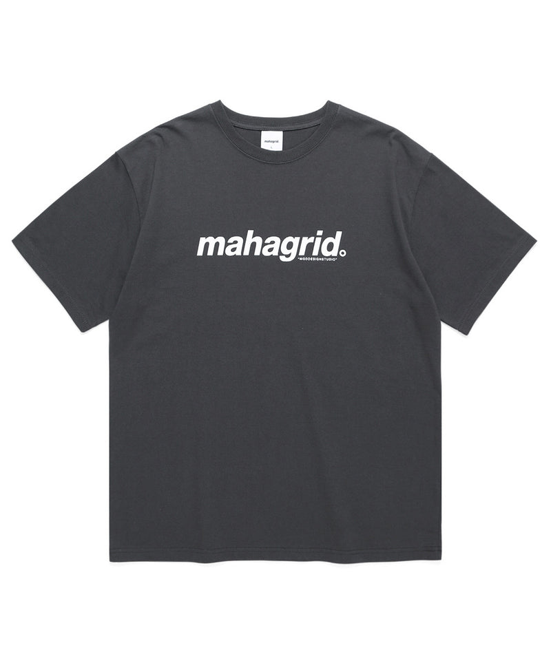 mahagrid (マハグリッド)  BASIC LOGO TEE[CHARCOAL]