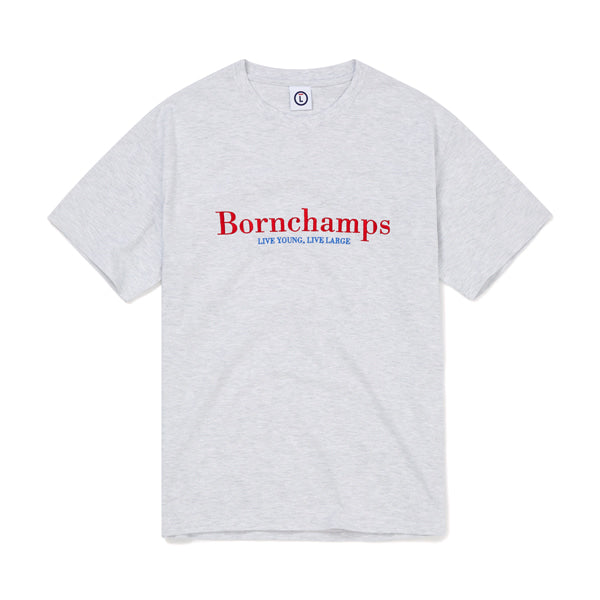 ボーンチャンプス(BORN CHAMPS) SERIF LOGO TEE B22ST13LG