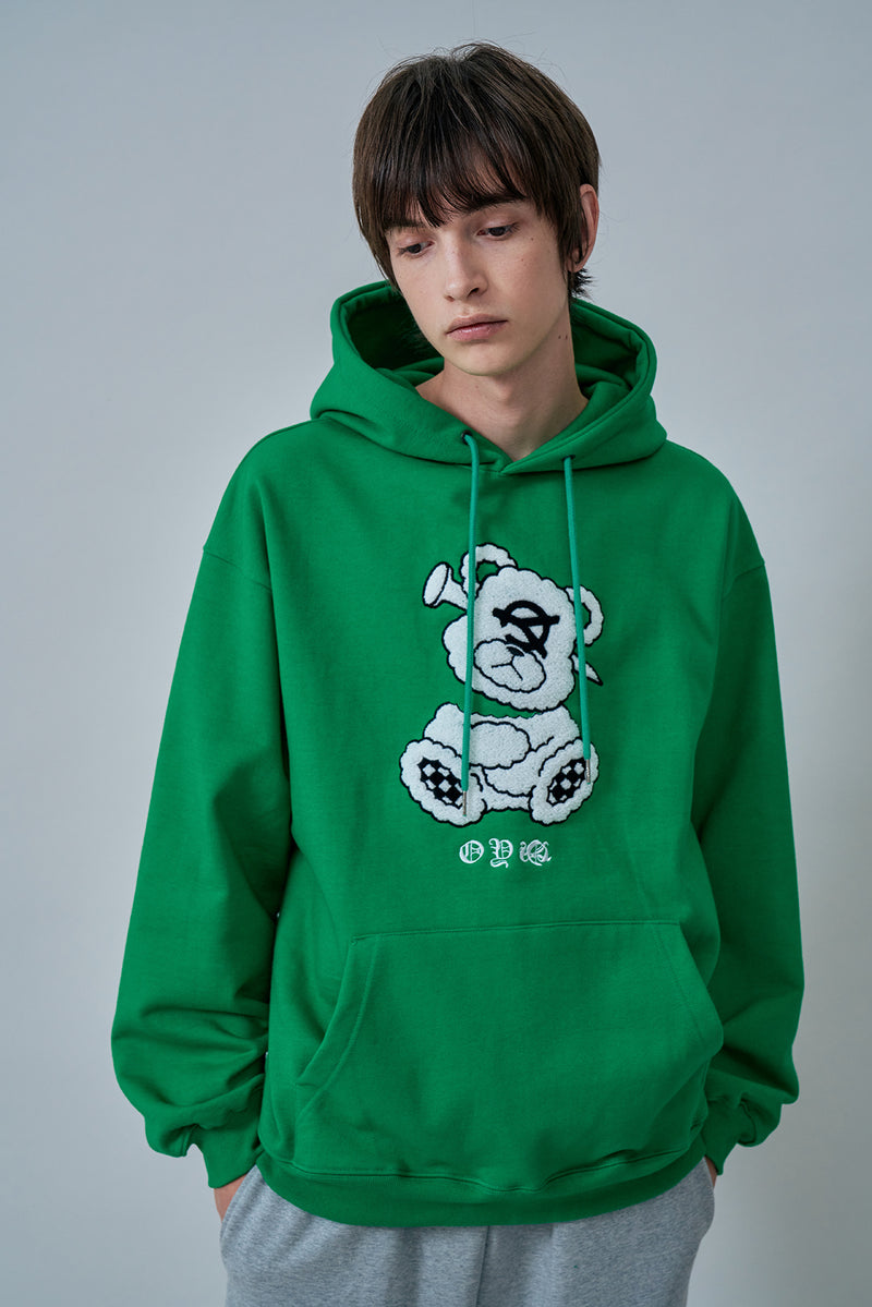 オーワイ(OY) GOTH ODOLLY HOODIE-GREEN