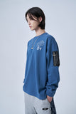 オーワイ(OY) CUBE POCKET LONG SLEEVE-NAVY