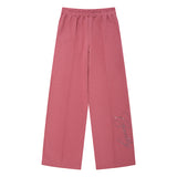 curetty (キュリティー)  C LOGO RHINESTONE WIDE JERSEY PANTS_PINK