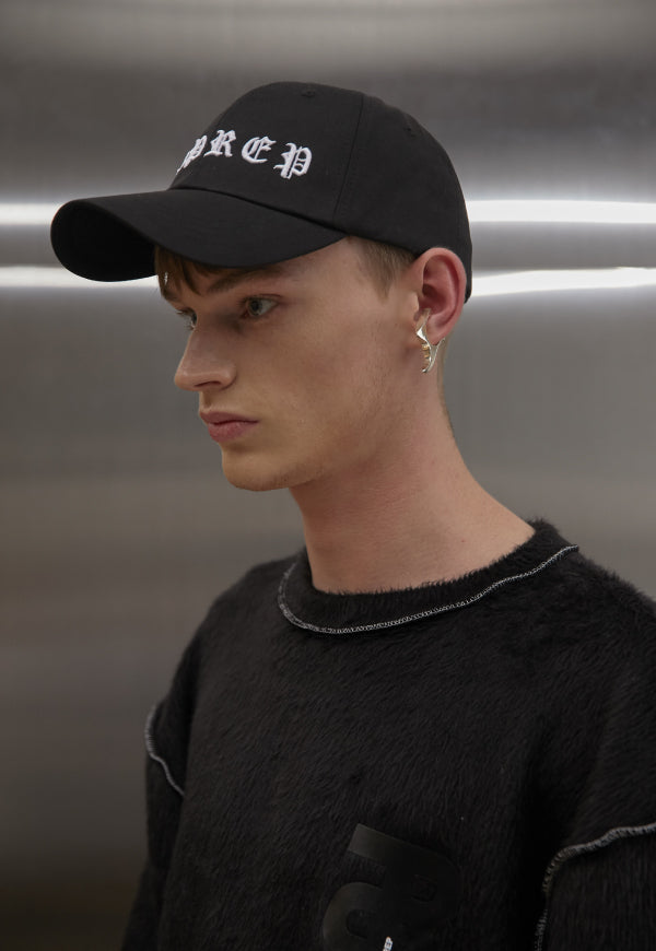 INPREP (インプレップ）IP1 LOGO CAP (BLACK/WHITE)