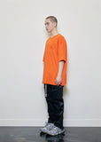 ディープリーク(DPRIQUE) OVERSIZED 'VISIBLE' T-SHIRT - ORANGE