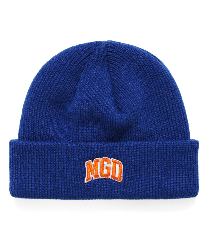 mahagrid (マハグリッド) MGD COLLEGE LOGO BEANIE [BLUE]