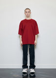 ディープリーク(DPRIQUE) 05 OVERSIZED T-SHIRT - RED