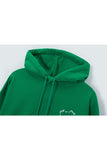 オーワイ(OY) ROUND LOGO HOODIE-GREEN