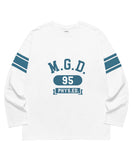 mahagrid (マハグリッド) RUGBY LS TEE [WHITE]