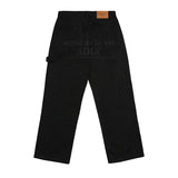 アクメドラビ(acme' de la vie) STRAP TWILL COTTON PANTS BLACK