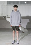 メスノウン(MASSNOUN) CROSS ADD OVERSIZED HOODY MSZHD002-GY