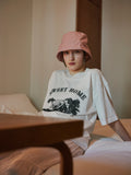 TMO BY 13MONTH（ティーエムオーバイサーティンマンス）SIGNATURE LOGO BUCKET HAT (PINK)