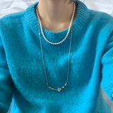 Nff(エヌエフエフ) 	 antique gemstone 2way necklace