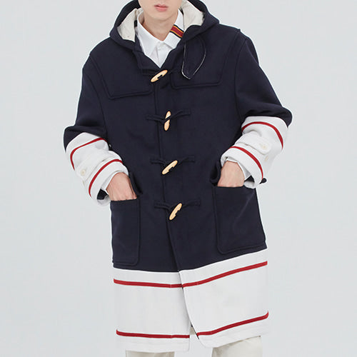 ロマンティッククラウン(ROMANTIC CROWN) SIGNATURE DUFFEL COAT_NAVY
