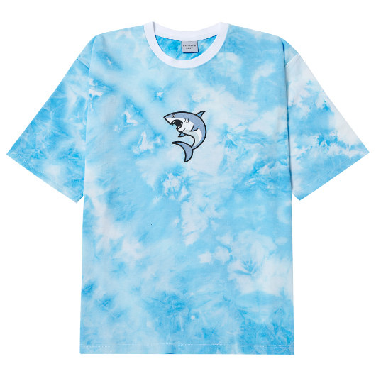 アクメドラビ(acme' de la vie)ADLV SHARK SHORT SLEEVE T-SHIRT SKY BLUE