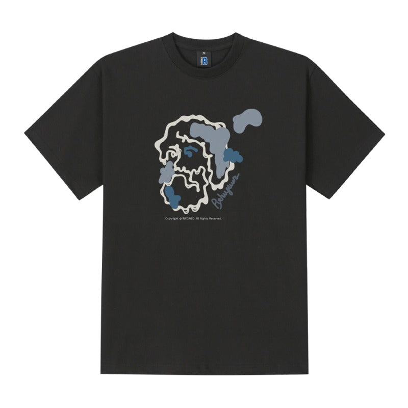 RADINEO (ラディネオ)　 Pita Black Short-Sleeved T-Shirt