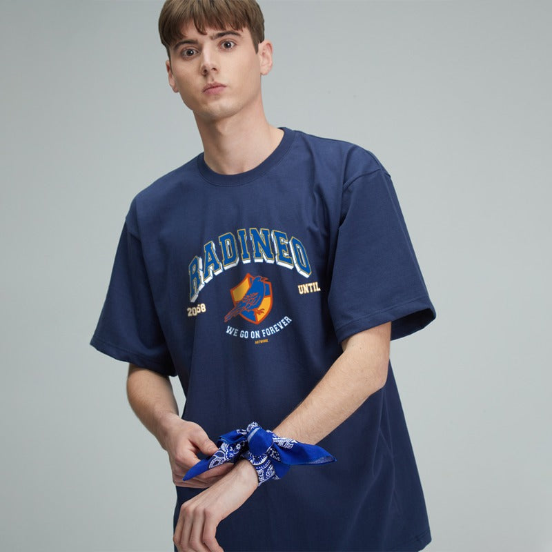 RADINEO (ラディネオ)　 Ravn Navy Short-Sleeved T-Shirt