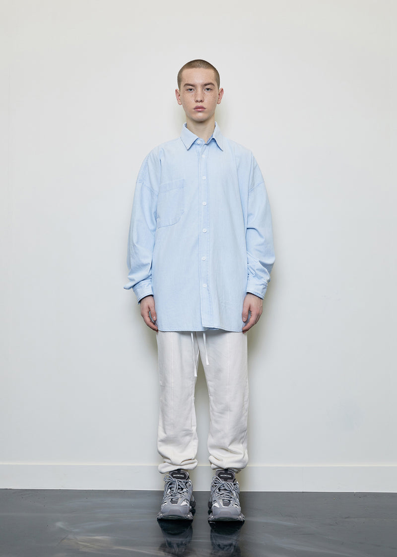 ディープリーク(DPRIQUE) 07 DENIM SHIRT - BLUE