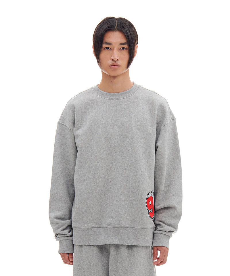 ARCHIVE BOLD (アーカイブボールド)　SIDE LOGO SWEAT SHIRTS (GRAY)
