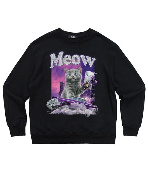VLDS (ブラディス) Meow sweatshirt