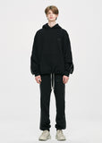 ディープリーク(DPRIQUE) PIPING TRACK HOODIE - BLACK