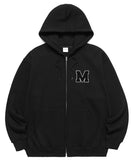 mahagrid (マハグリッド) M LOGO FULL-ZIP HOODIE [BLACK]