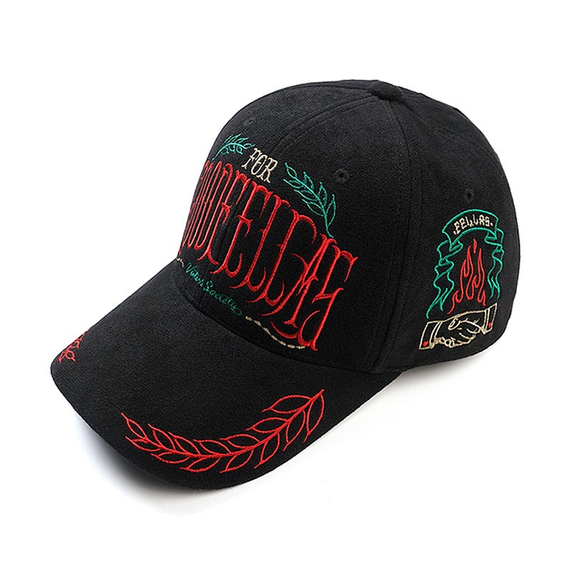 STIGMA(スティグマ)  21 GOODFELLAS VELVET BASEBALL CAP BLACK