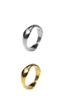 BLACKPURPLE (ブラックパープル) [silver925] Wavering Ring