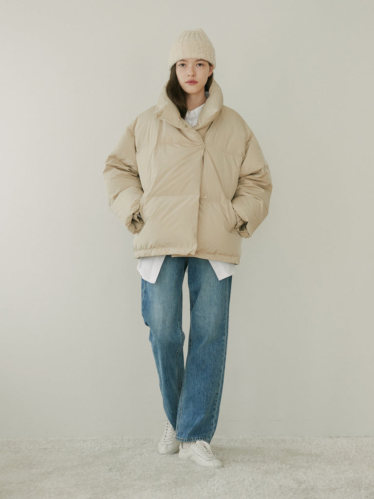 TMO BY 13MONTH（ティーエムオーバイサーティンマンス）CASUAL PADDED JACKET (BEIGE)