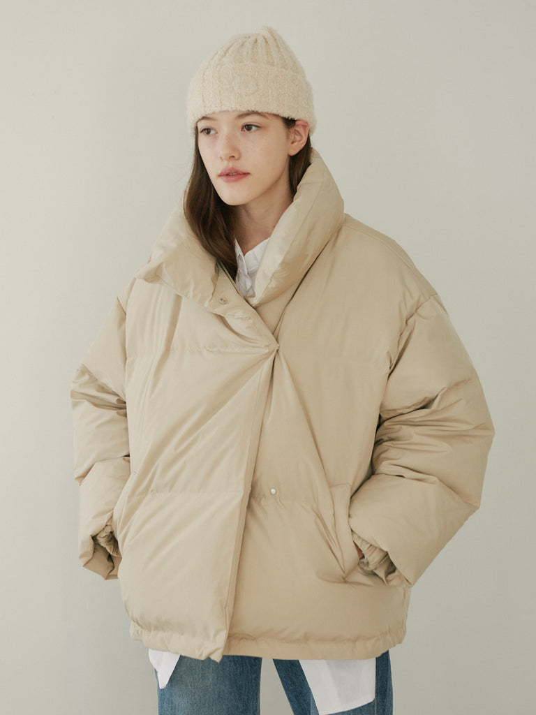 TMO BY 13MONTH（ティーエムオーバイサーティンマンス）CASUAL PADDED JACKET (BEIGE)