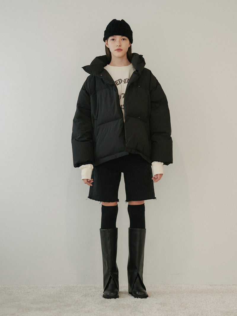 TMO BY 13MONTH（ティーエムオーバイサーティンマンス）CASUAL PADDED JACKET (BLACK)