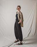 ダブルユーブイプロジェクト(WV PROJECT) Rocky Banding Cool Balloon Pants Black CJLP7492