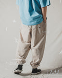 ダブルユーブイプロジェクト(WV PROJECT) Rocky Banding Cool Balloon Pants GreyBeige CJLP7492