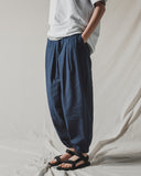 ダブルユーブイプロジェクト(WV PROJECT) Rocky Banding Cool Balloon Pants Navy CJLP7492