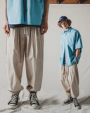 ダブルユーブイプロジェクト(WV PROJECT) Rocky Banding Cool Balloon Pants GreyBeige CJLP7492