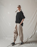 ダブルユーブイプロジェクト(WV PROJECT) Rocky Banding Cool Balloon Pants GreyBeige CJLP7492